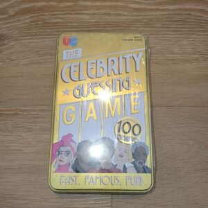 The Celebrity Guessing Fast Famous Fun Game New  4 or More Players Ages 8+